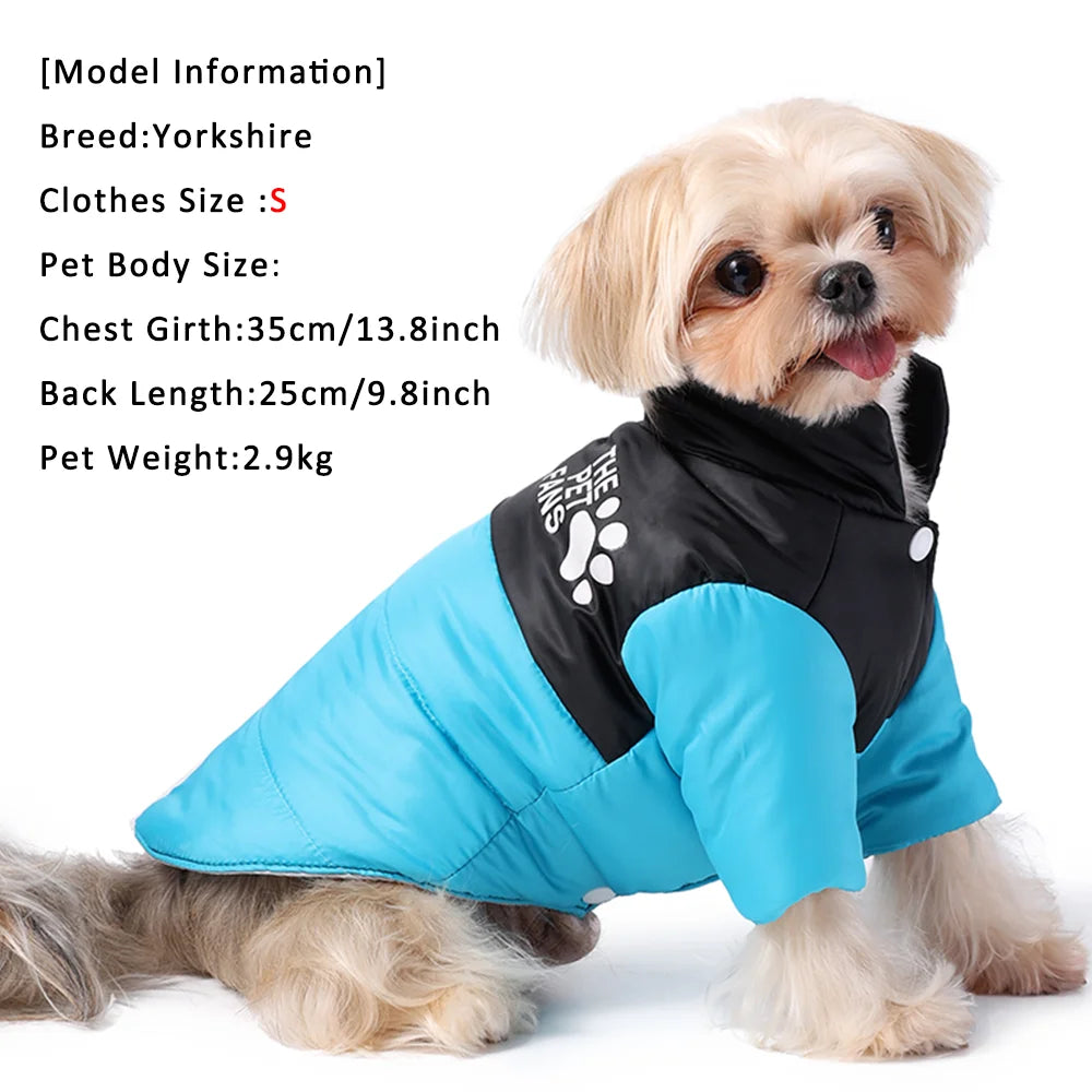 Warm Dog Clothes Winter For