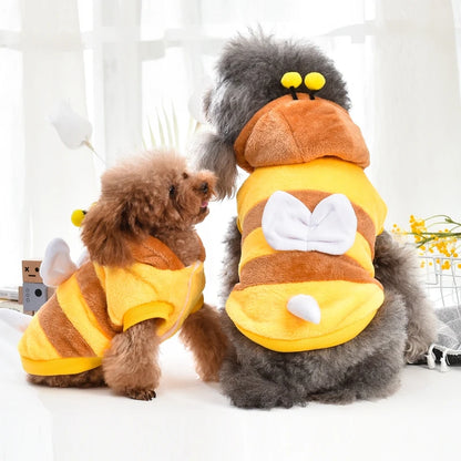 Yellow Bee Big Dog Jacket