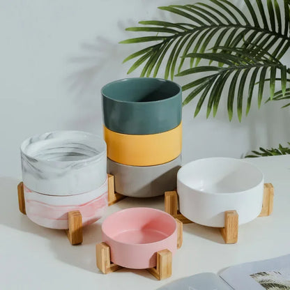 Self Assembly Ceramic Double Cat
