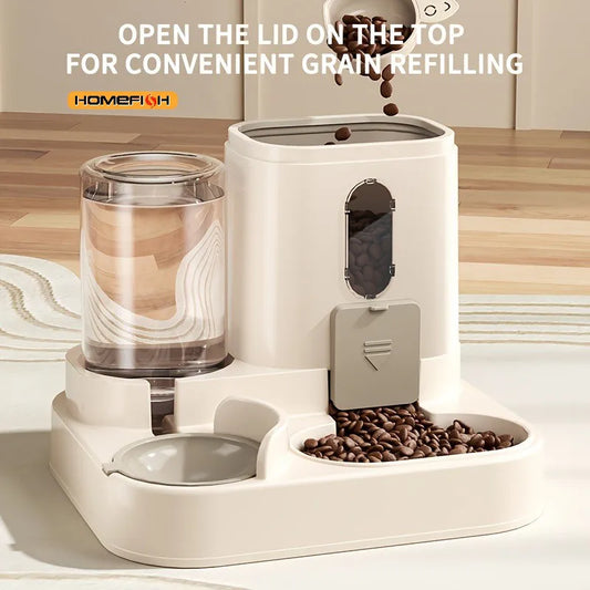 Cat Food Dispenser Water And