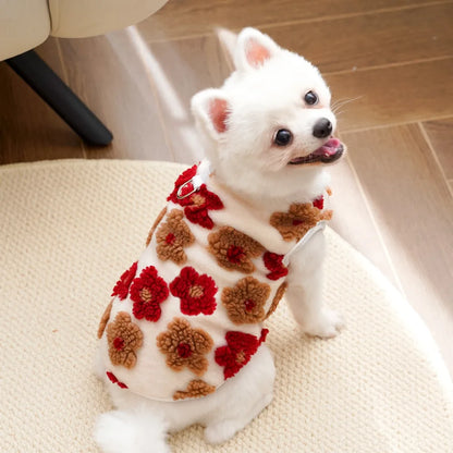 Fleece Vest Thicken Warm Dog