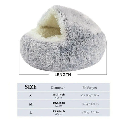 Pet Dog Round Plush Kitten