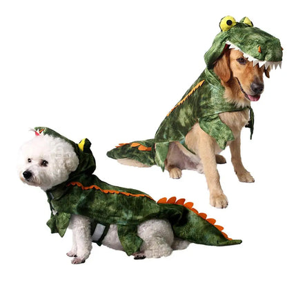Warm Fabric Dog Outfit Pet