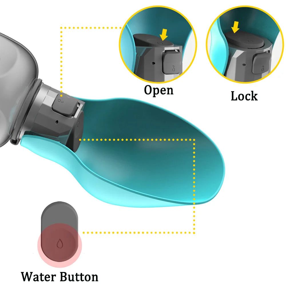 Pawhydrate Portable Pet Water Bottle