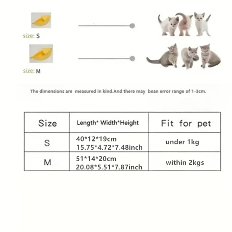 Banana Shape Pet Bed