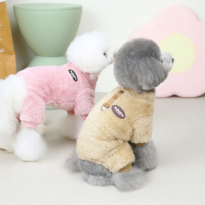 Soft Fleece Dog Clothes With