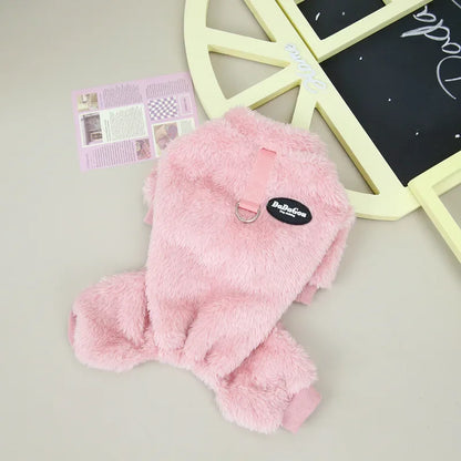 Soft Fleece Dog Clothes With