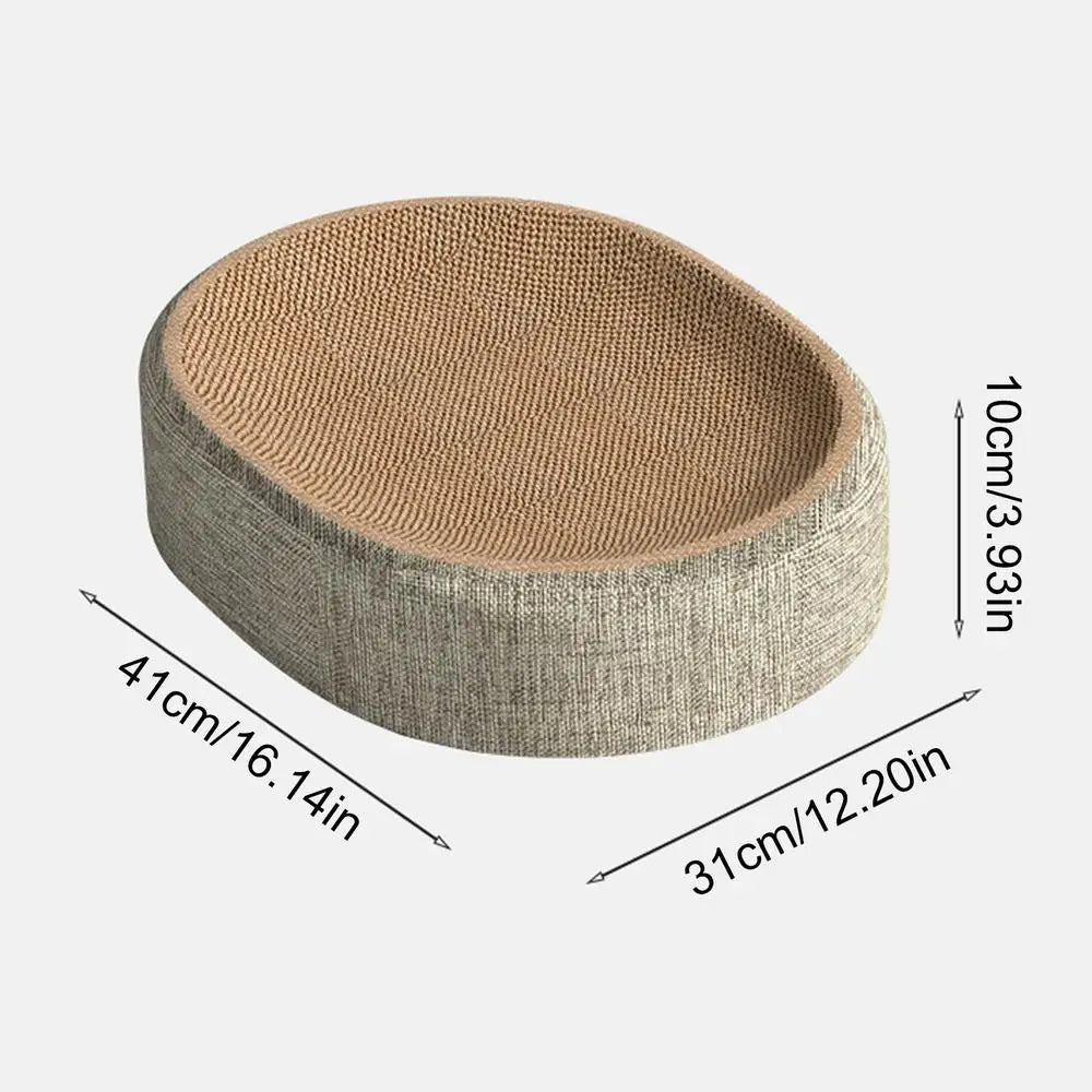 Oval Shape Scratch Pad For