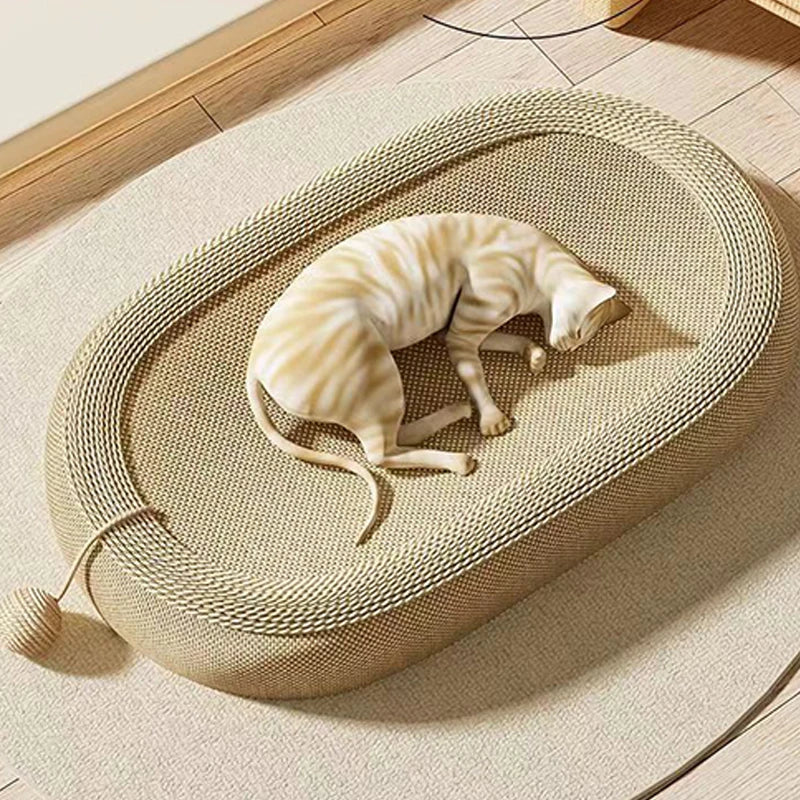 Cat Scratching Bed with Ball Toy