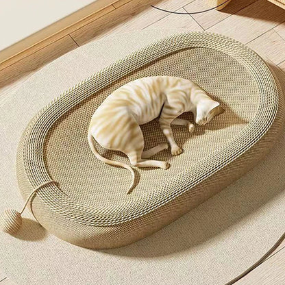 Cat Scratching Bed with Ball Toy