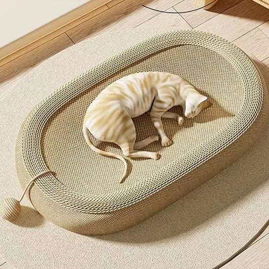 Cat Scratching Bed with Ball Toy