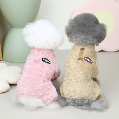 Soft Fleece Dog Clothes With