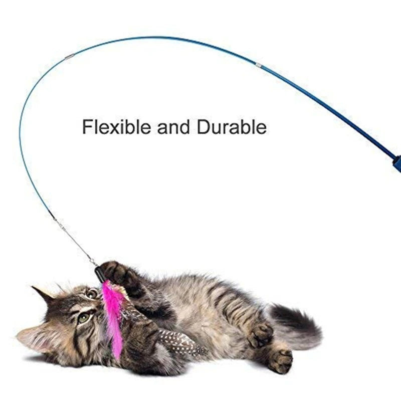 Cat Teaser Wands Three Section