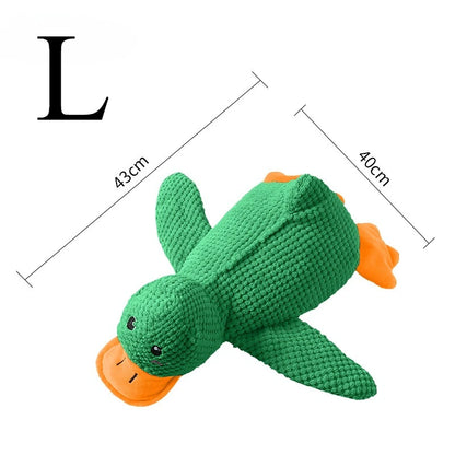 Plush Companion Sleeping Duck Dog